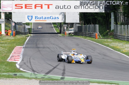 2008-04-26 Monza 1347 Formule Renault 3.5 Series - Miguel Molina